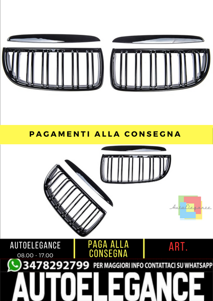 🔥Griglia Anteriore per Bmw 3 (E90, E91) Berlina Touring (2005-2008) Dual Line🔥
