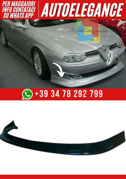 💕Splitter Anteriore per Paraurti Alfa Romeo 156💕