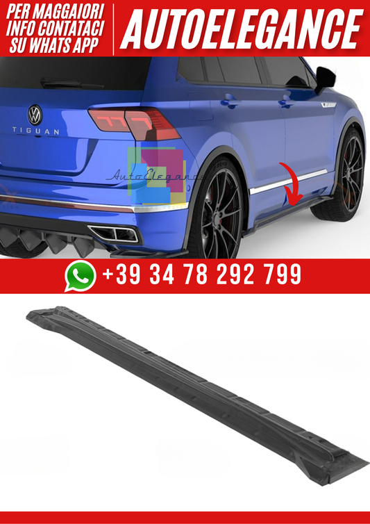 💕Sotto minigonne  VW Tiguan Mk2 FL 2020+ nero lucido💕