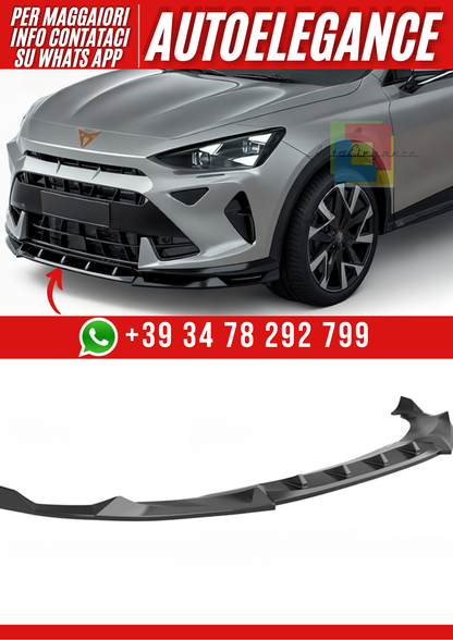 💕Splitter Seat Cupra Formentor Mk1 FL 2024+ - Bumper Splitter Front, nero luc💕