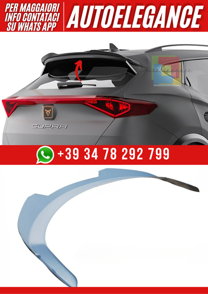 💕Spoiler Ala Seat Cupra Formentor Mk1 2020+ - Spoiler nero lucido💕