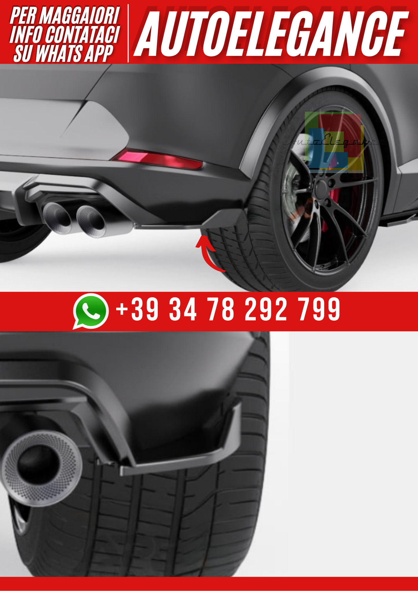💕Flap posteriori Seat Cupra Formentor Mk1 2020+ - Flap Rear Side💕