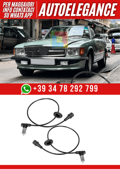 💕2x Sensore ABS Anteriore Sinistro e Destro per MERCEDES-BENZ SL R107 Cabriol💕