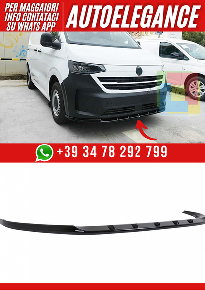 💕Spoiler paraurti anteriore adatto per VW Transporter T7 (2024-up) V1💕