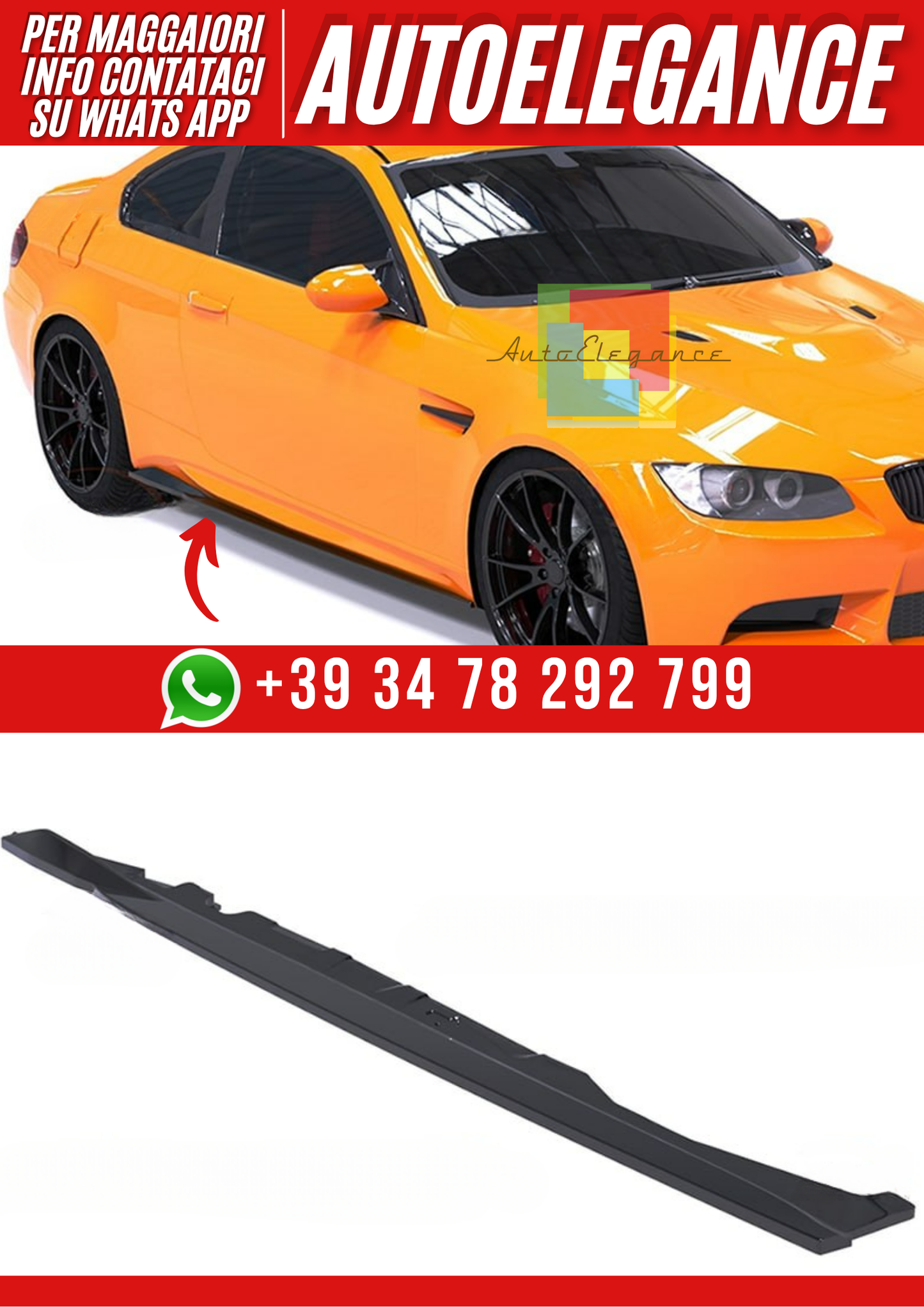 💕Sotto minigonne BMW E92 M3 2007+ 💕