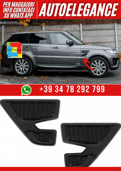 💕Prese d'aria laterali  parafanghi anteriori adatte Range Rover Sport  L494 💕