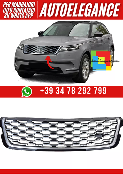 💕Griglia Sport Nero Argento adatta per Range Rover Velar L560 2017-2023💕