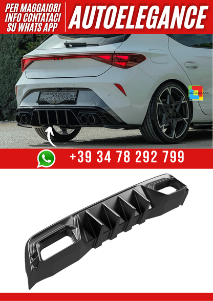 💕Diffusore adatto per  CUPRA Leon Mk1 2020-2024 / CUPRA Leon Mk1 Facelift 2 💕