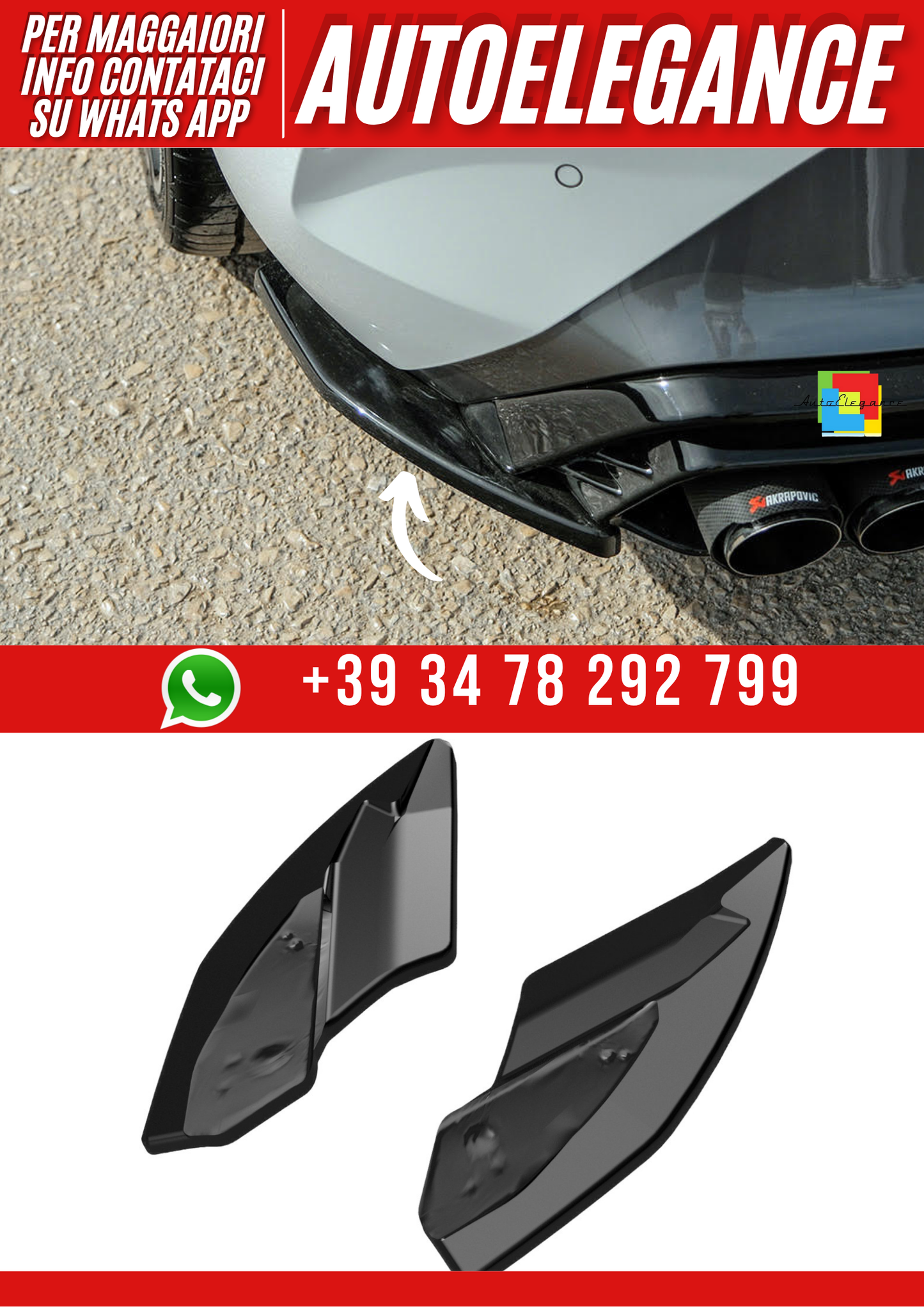 💕Flaps  posteriore per CUPRA Leon Mk1 2020-2024 /CUPRA Leon Mk1 Facelift 2024💕