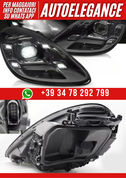 💕FARI A LED NERI adatto a PORSCHE BOXSTER CAYMAN 718 2016-💕