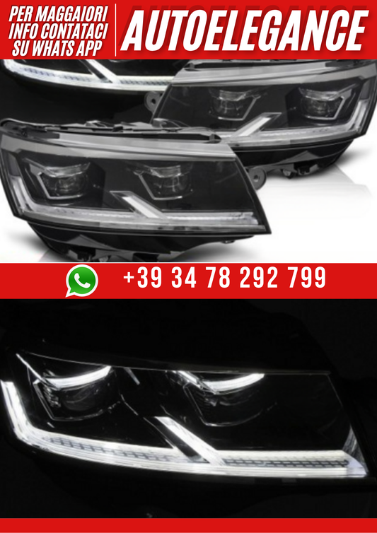 💕FARI A LED NERO DRL adatto a VW T6.1 20-24💕