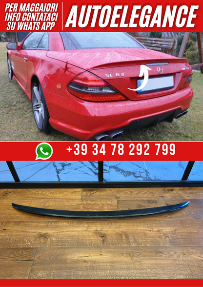 💕art.2316 SPOILER MERCEDES SL R230  GREZZO💕