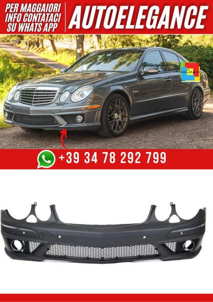 💕Paraurti Anteriore adatto per Mercedes E-Class W211  2002-2009💕