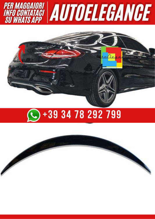 💕SPOILER  POSTERIORE ADATTO PER MERCEDES-BENZ C205 CLASSE C COUPÉ💕