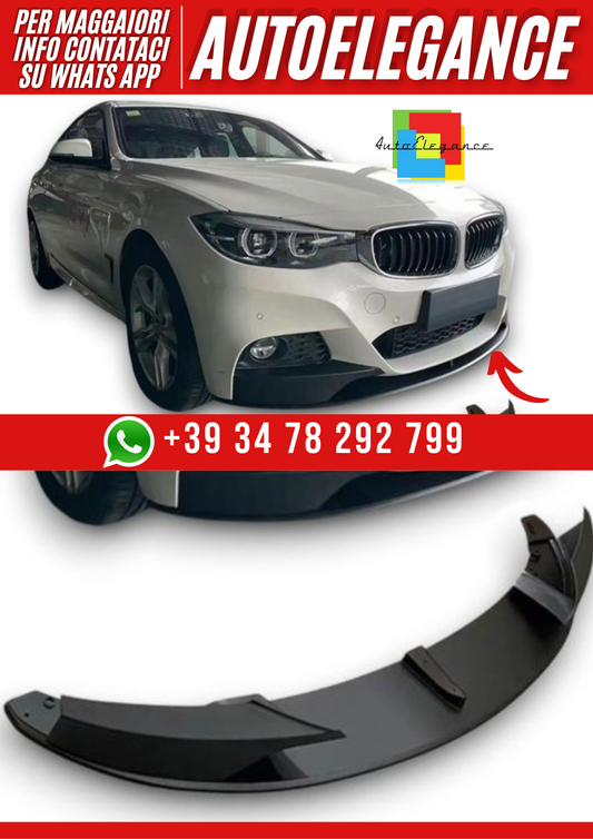 💕Splitter anteriore adatto per BMW 3 Series GT F34 M-Sport package💕