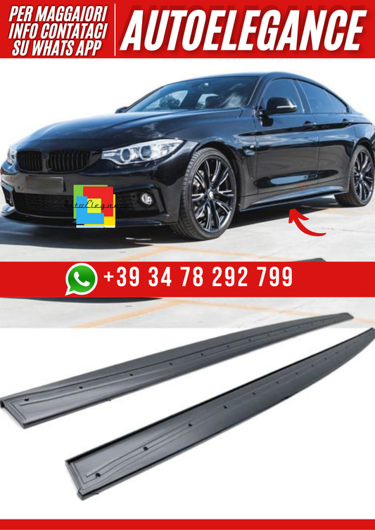 💕Sotto  Minigonne BMW Serie 4 F32 Coupé, F33 Cabrio e F36 Berlina💕