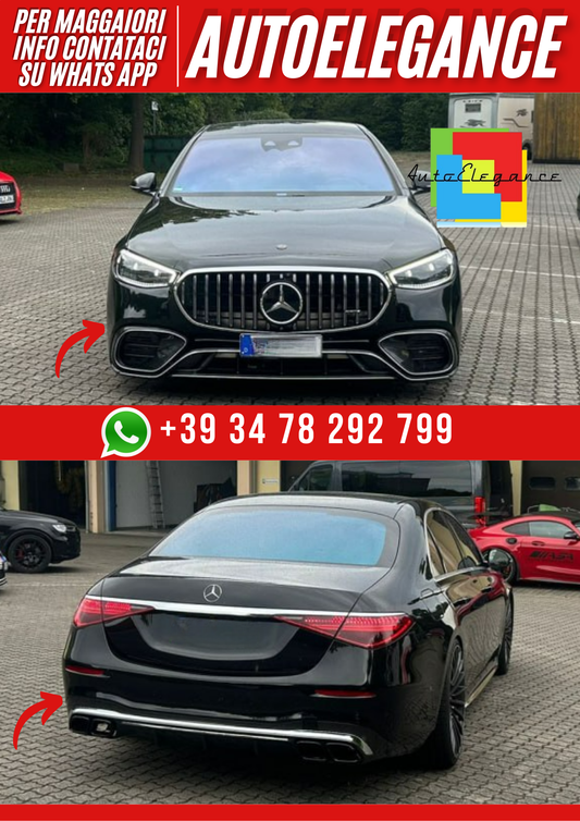 💕BODYKIT adatto per Mercedes Classe S W223 Limousine💕