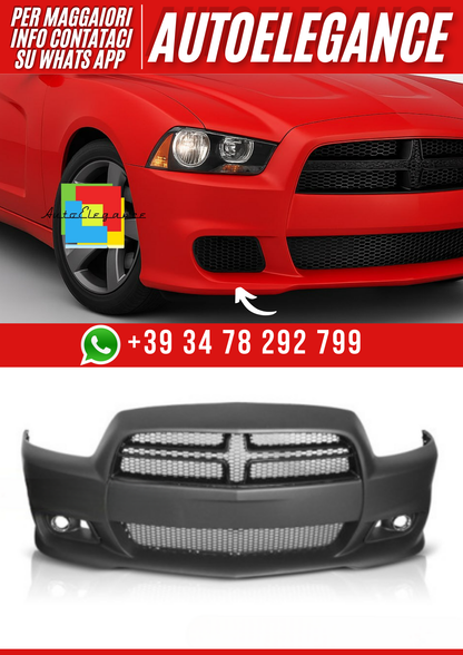 💕PARAURTI ANTERIORE SPORT per DODGE CHARGER 11-15 💕