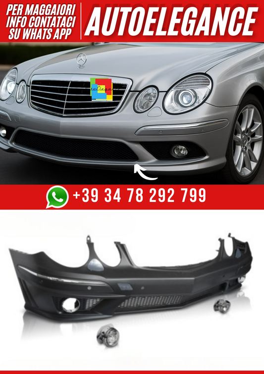 💕PARAURTI ANTERIORE SPORT PDC per MERCEDES W211 06-09💕