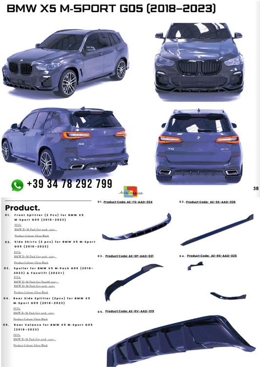 💕BODYKITT BMW X5 M-SPORT  G05 (2018- 2023)💕