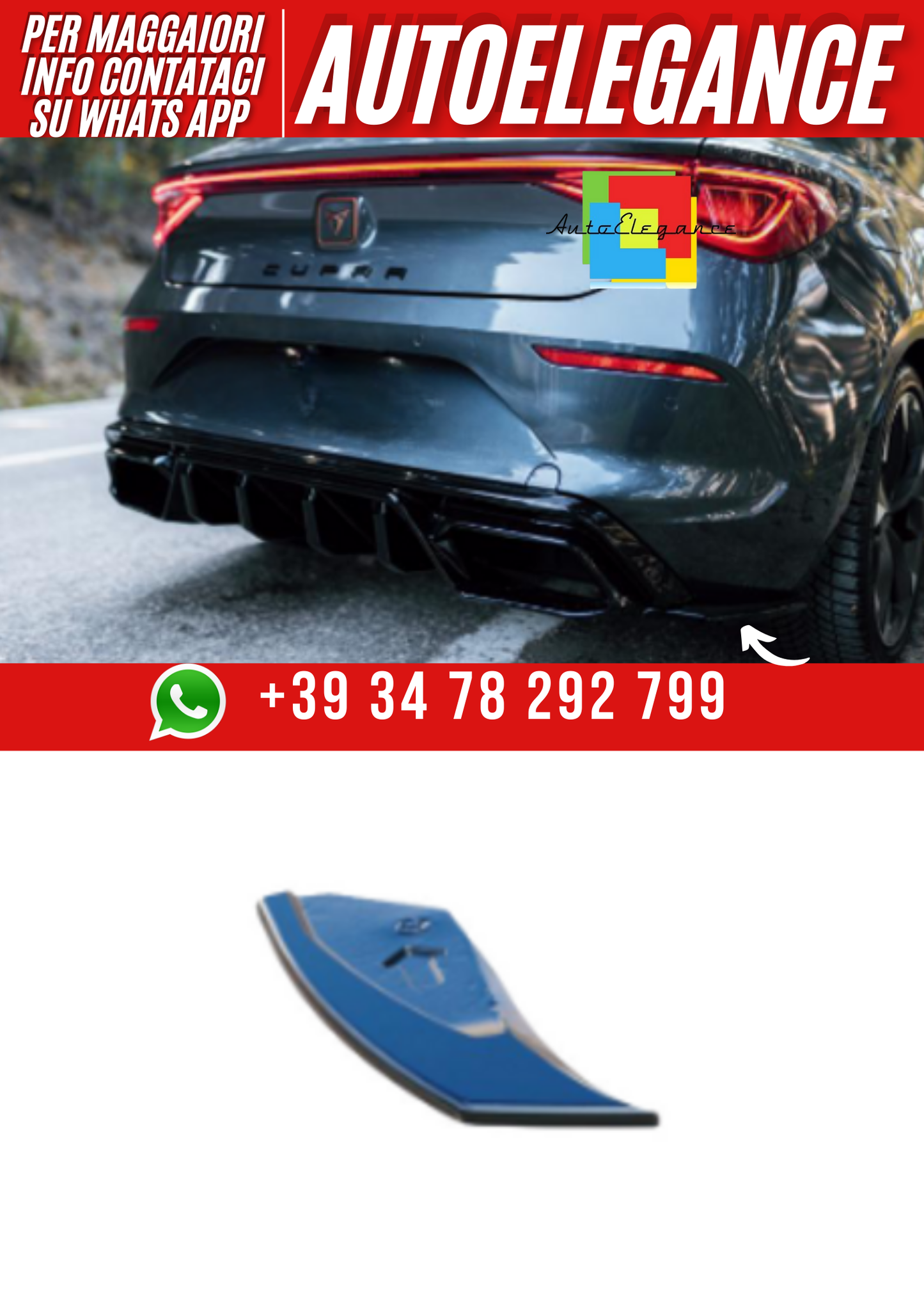 ART.2377  FLAP CUPRA LEON MK1 2020-2024