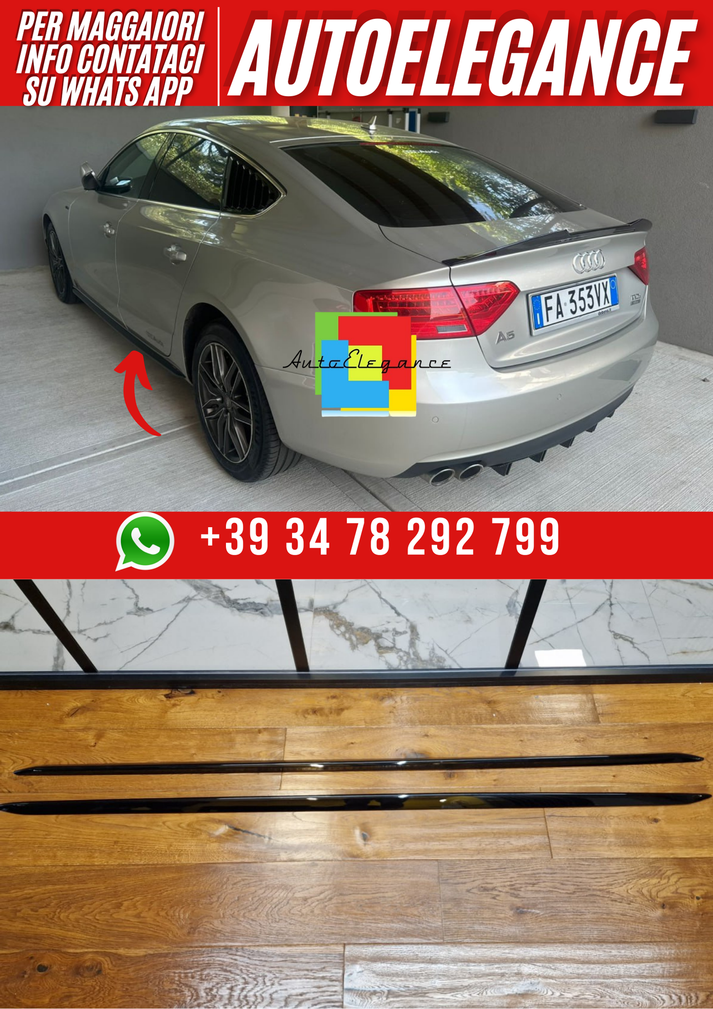 ART. 0475 MINIGONNE AUDI BUONE NERO LUCIDO TOP