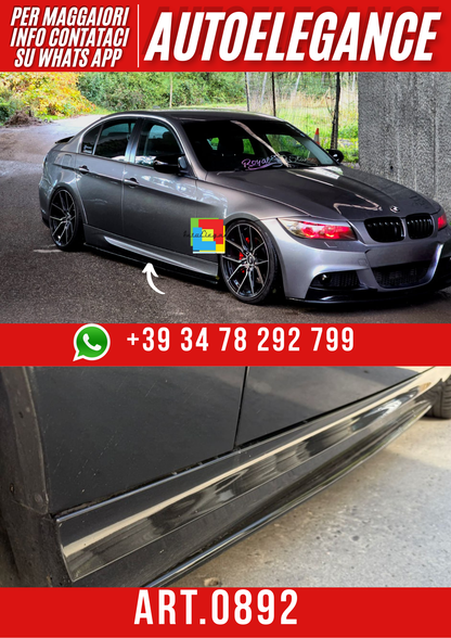 ART. 0892 SOTTO MINIGONNE BMW  F30 F31 F32 F33 F36 NERO LUCIDO