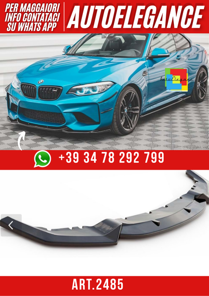 ART.2485 SPLITTER BMW F87 2016+M2 V3