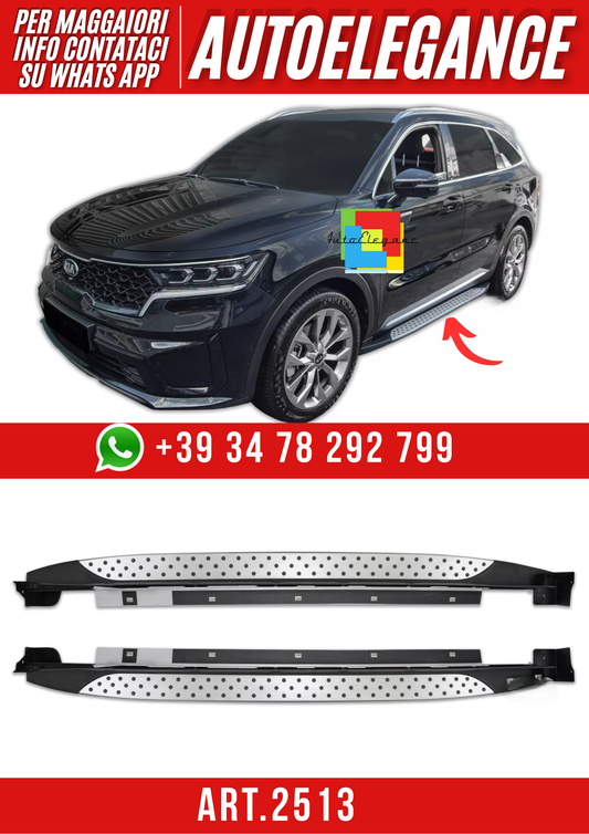 ART.2513  Pedane Laterali  Kia Sorento Dal 2021