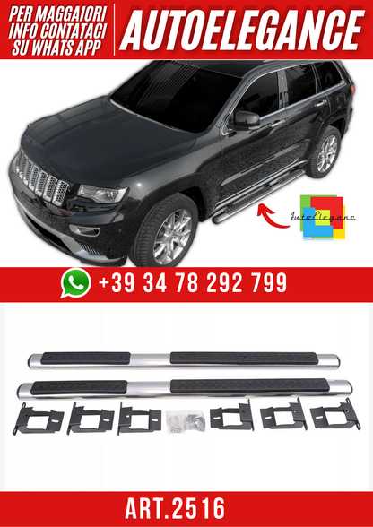 ART.2516  Pedane Inox Jeep Grand Cherokee Dal 2011
