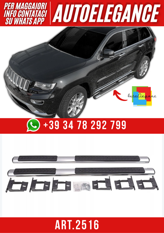 ART.2516  Pedane Inox Jeep Grand Cherokee Dal 2011