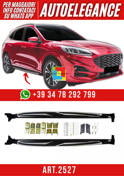 ART.2527  Pedane Laterale Sottoporta Per Ford Kuga Dal 2020