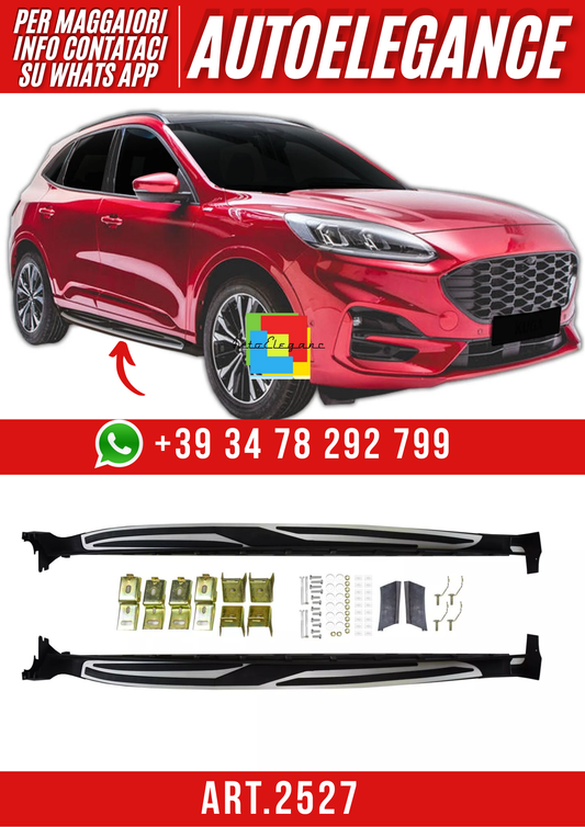 ART.2527  Pedane Laterale Sottoporta Per Ford Kuga Dal 2020