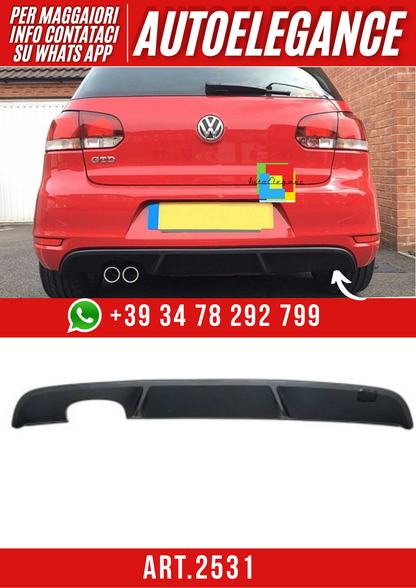 ART.2531  DIFFUSORI PER VW GOLF VI GTD 2008-2013