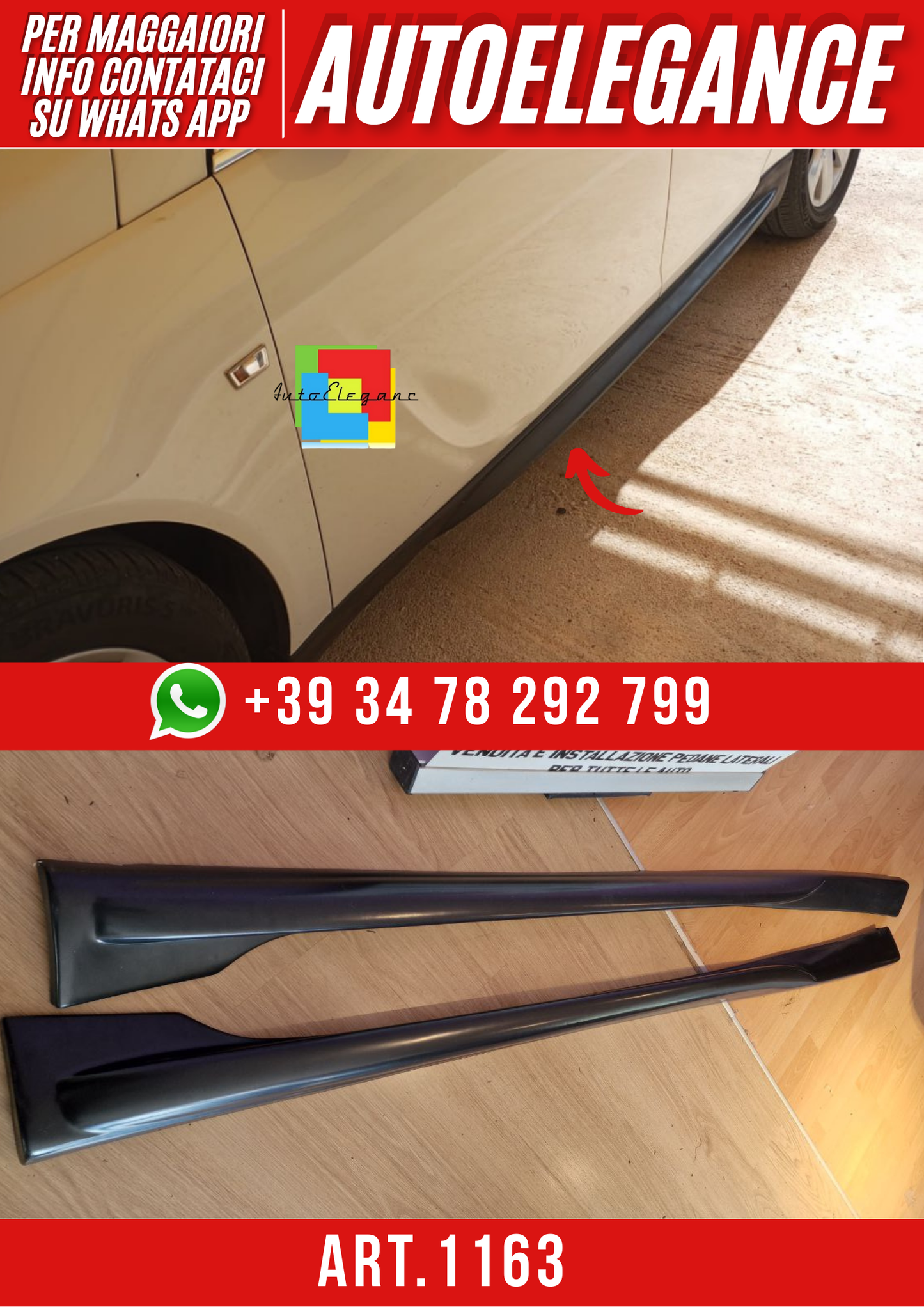 ART. 1163 MINIGONNE OPEL INSIGNIA A 2008-2017 LOOK OPC GREZZE