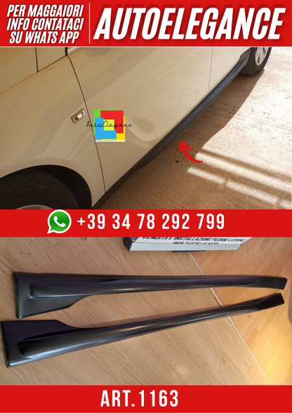 ART. 1163 MINIGONNE OPEL INSIGNIA A 2008-2017 LOOK OPC GREZZE