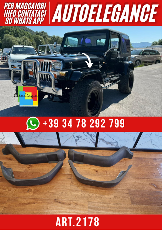 ART.2178 PARAFANGHI JEEP  WRANGLER YJ 1987-1996 GREZZI