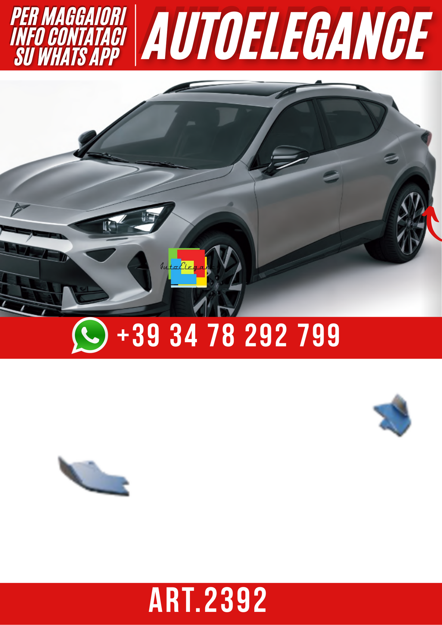 ART.2392  FLAP CUPRA FORMENTOR MK1 FACELIFT 2024+
