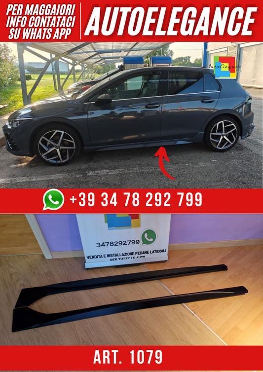 ART. 1079 MINIGONNE GOLF 8 LOOK R NERO OPACO