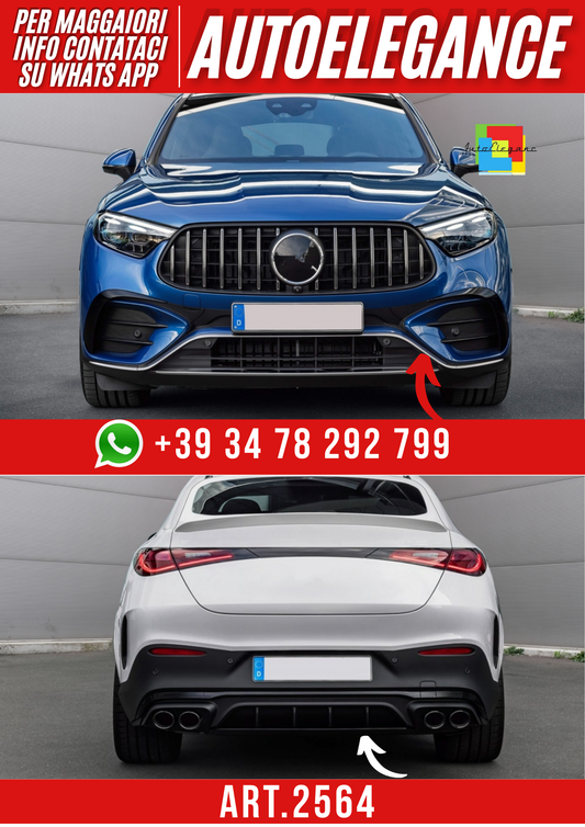 ART.2564  Kit carrozzeria adatto per Mercedes Classe GLC Coupe C254  2022+