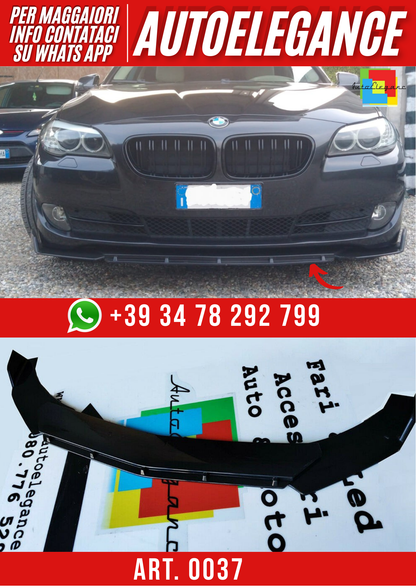 ART. 0037 SPLITTER 3 PEZZI  BMW SERIA 5 F10