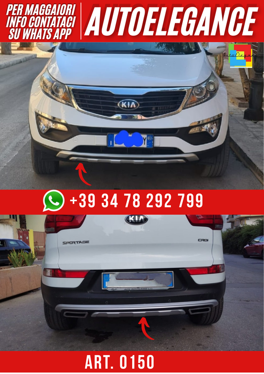 ART. 0150 KIT KIA SPORTAGE 2010-2015 ANTERIORE + POSTERIORE