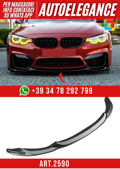 ART.2590  SPLITTER ADATTO PER BMW M3 F80 / M4 F82 2014-2021