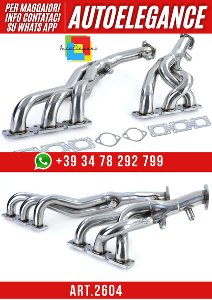ART.2604   Collettore in acciaio inox per BMW Serie 3 E36 320i 323i 328i