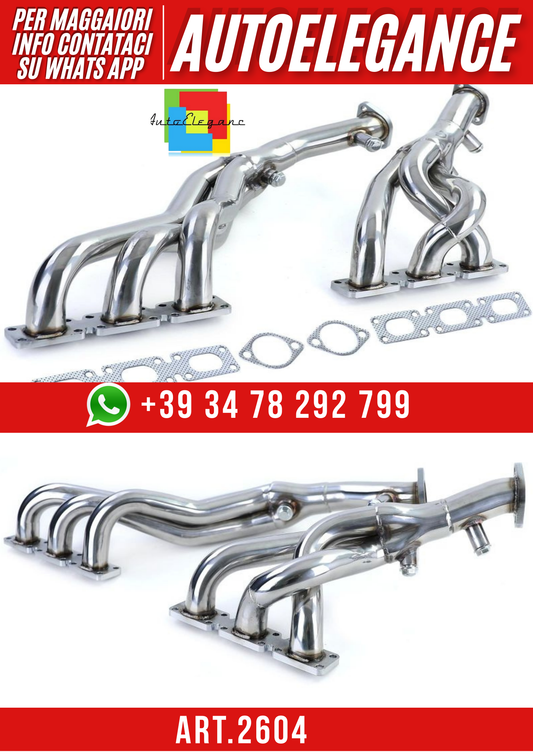 ART.2604   Collettore in acciaio inox per BMW Serie 3 E36 320i 323i 328i