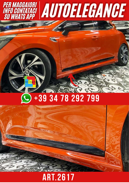 ART.2617  RENAULT CLIO 5 Sport Minigonne Laterali 2019 -