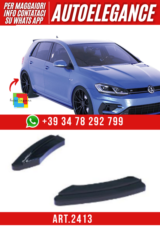 ART.2413  FLAP  ADATTO  PER  VOLKSWAGEN GOLF MK7.5 R 2017-2020