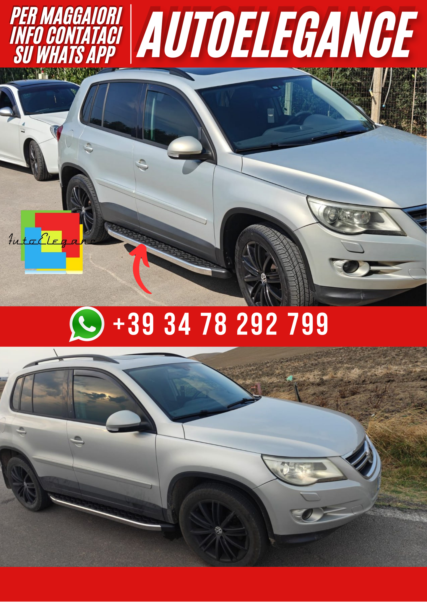 PEDANE VW TIGUAN MK1 2007-2015