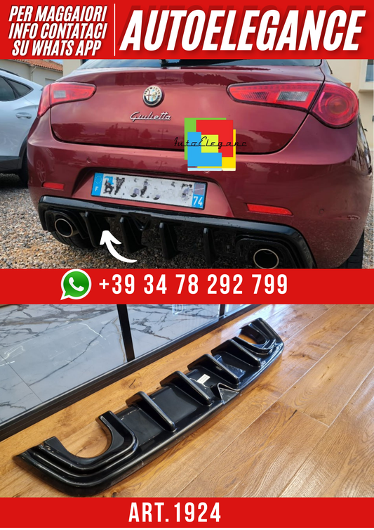 ART. 1924 DIFFUSORE GIULIETTA NERO LUCIDO LOOK TUNING