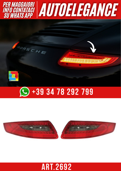 ART.2692  FARI LED POSTERIORE  ADATTO PER PORSCHE 911 2004-2012